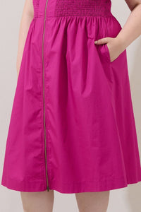Joslyn Pink Midi Dress