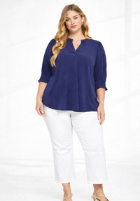 3/4 Sleeve Lizzy Top