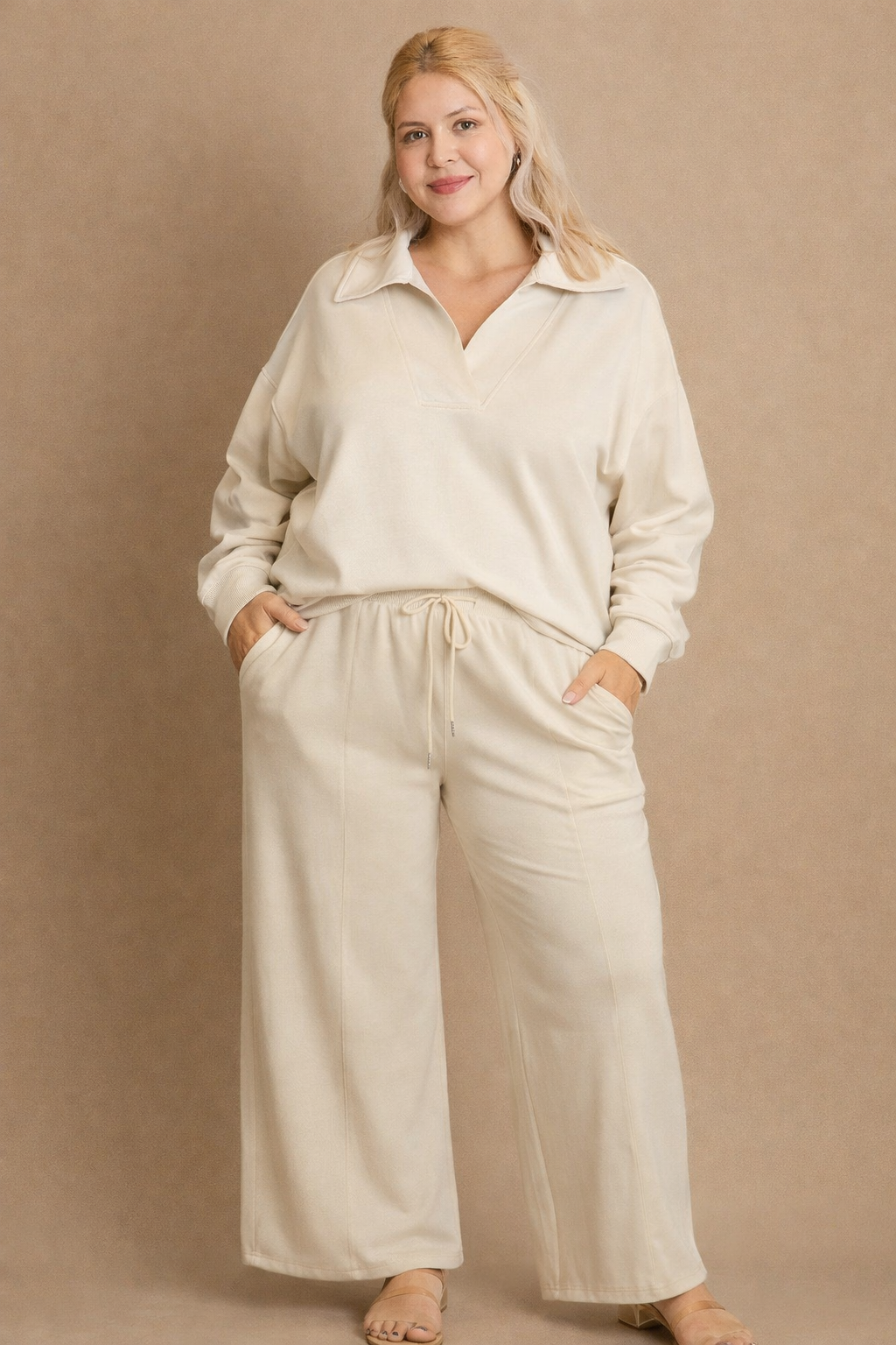 Luxeknit Wide Leg Lounge Pants