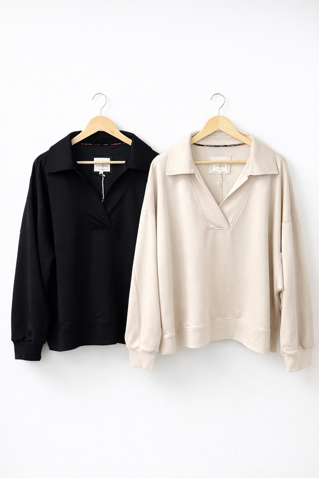 Luxeknit Chic Ease Collared Pullover