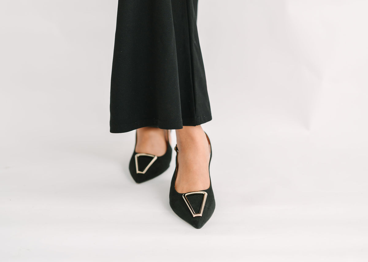 Cecilia Slingback Black