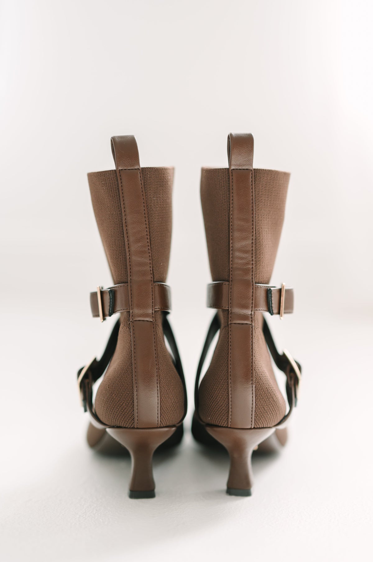 Alma Booties Brown