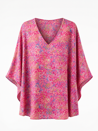 Adrienne Pink Confetti Dolman Top