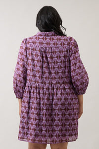 Kalie Mosaic Mini Dress
