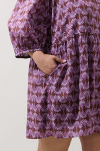 Kalie Mosaic Mini Dress