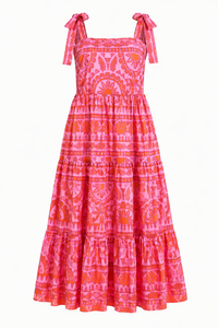 Tarie Tropical Emely Tiered Maxi Dress