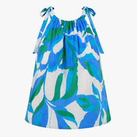 Pansie Floral Marra Sleeveless Top