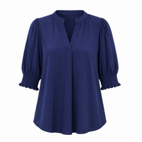 3/4 Sleeve Lizzy Top