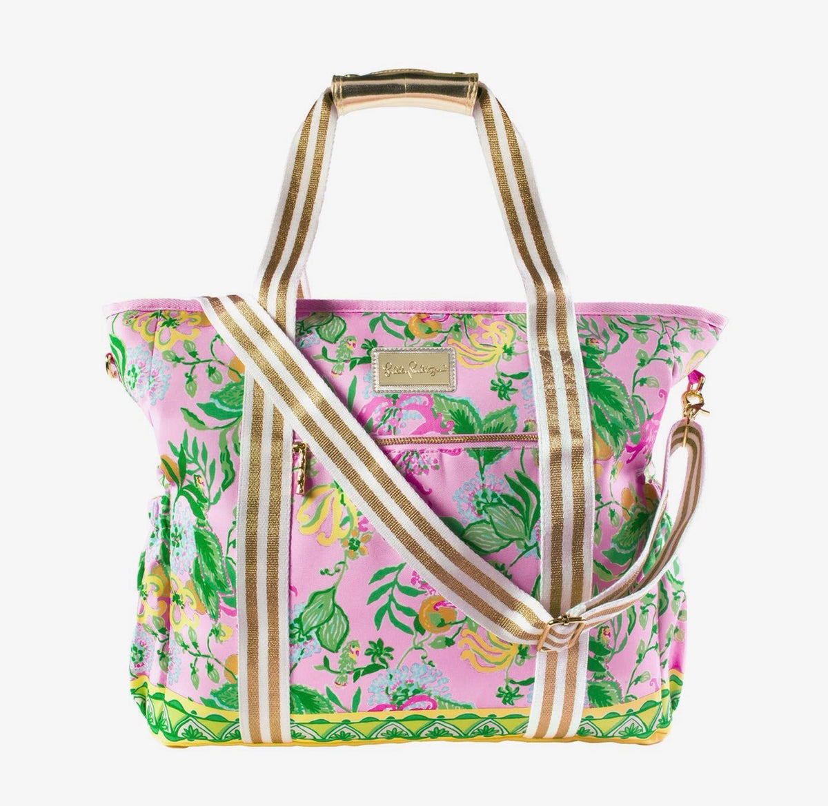 Pink Lilly Pulitzer Picnic Cooler Bag