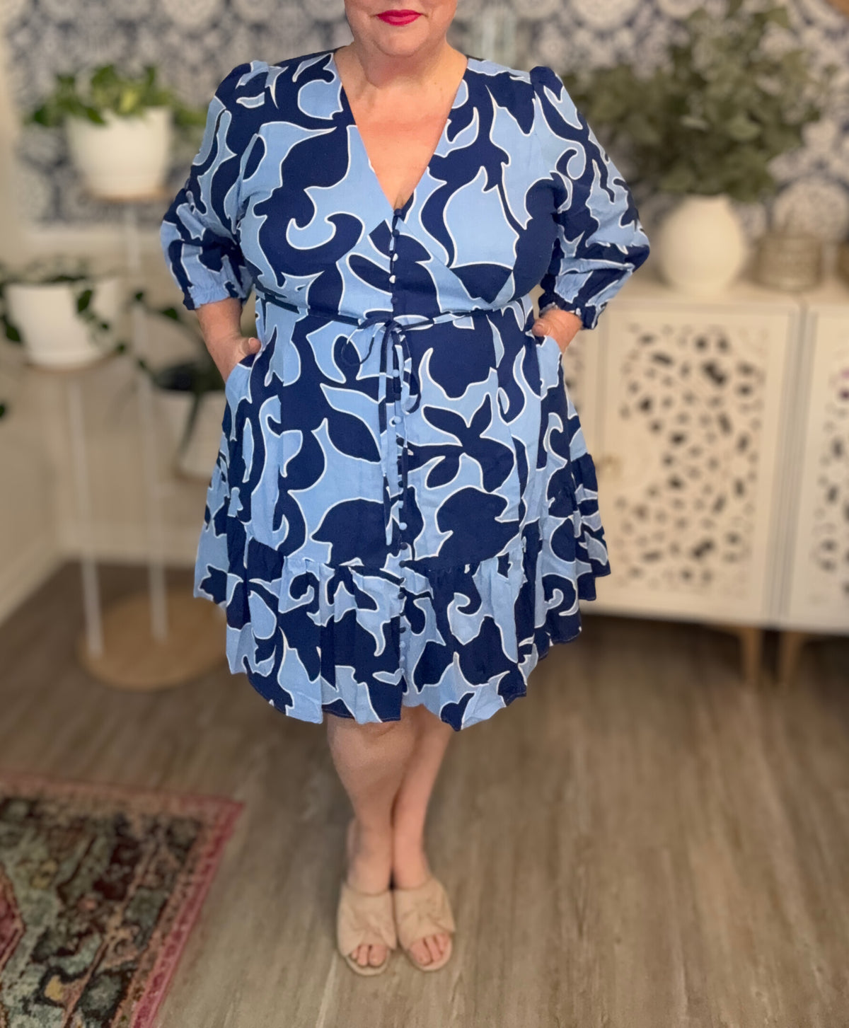 Briela Abstract Roana Mini Dress