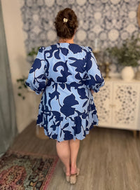 Briela Abstract Roana Mini Dress