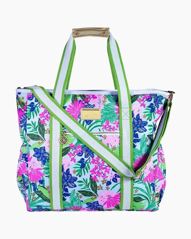 Blue Lilly Pulitzer Picnic Cooler Bag