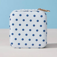 Polka Dot Portable Square Jewelry Box