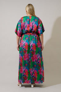 Hansel Floral Mielle Kimono Maxi Dress
